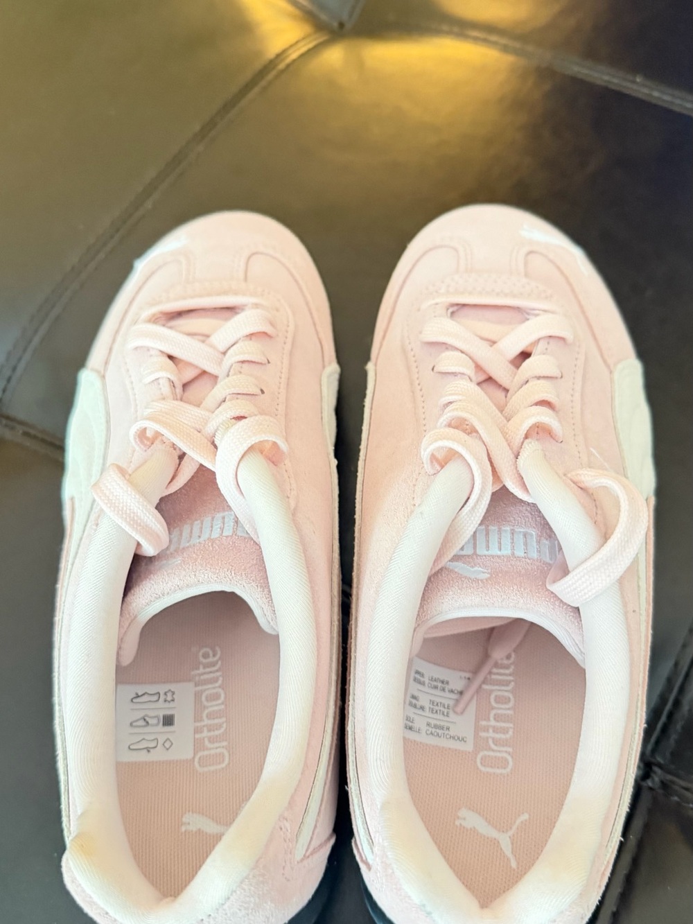Women’s Puma Speedcat Athletic Pink-White SZ 8. New/never worn - Picture 3 of 9